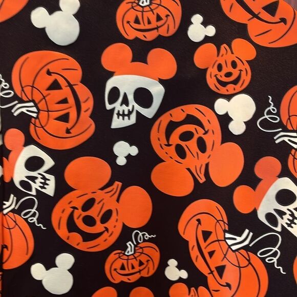 Disney Mickey Mouse Pumpkin Glow-in-the-Dark Suit Jacket Costume L/XL - Picture 6 of 7